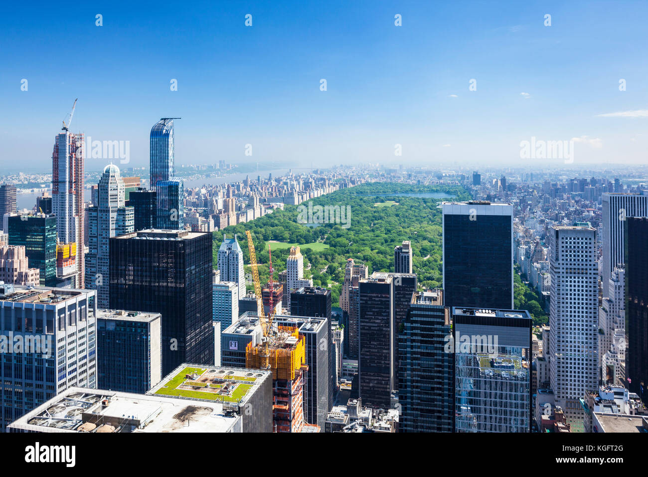 New york usa new york new york skyline manhattan skyline Stock Photo