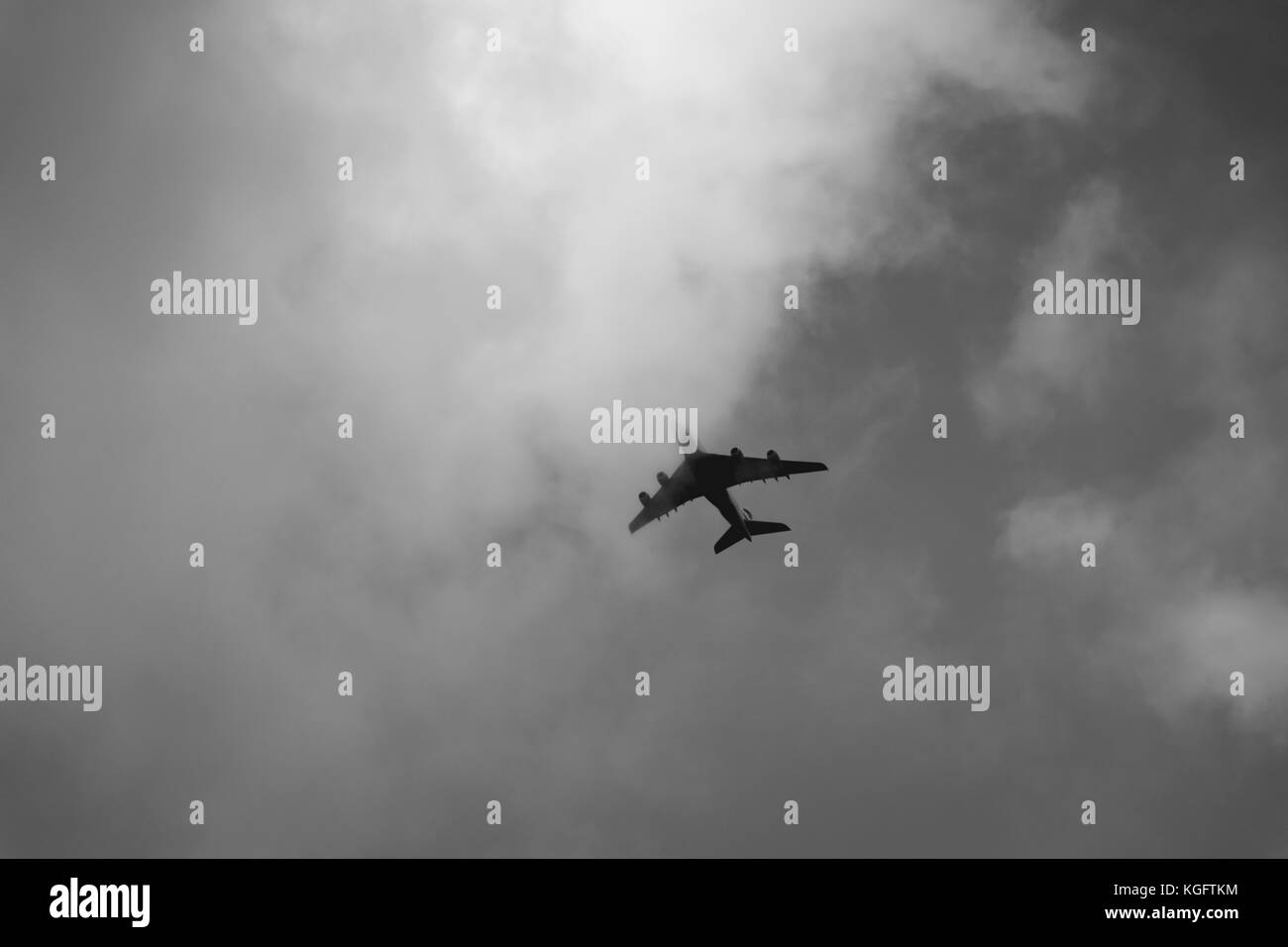 Airplane and train Black and White Stock Photos & Images - Alamy