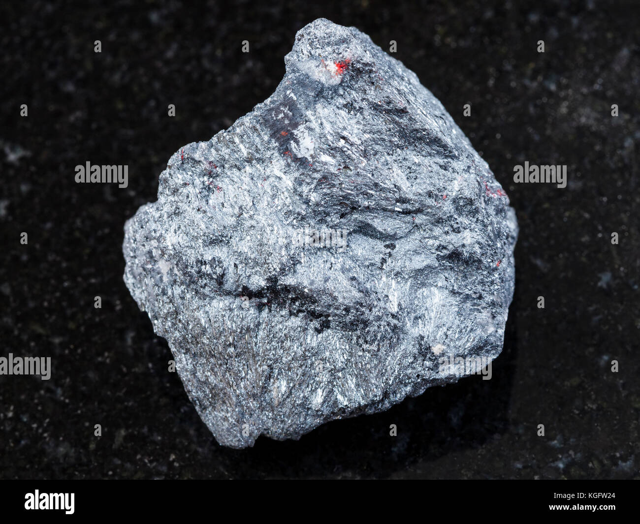 raw silver ore sample Stock Photo Alamy