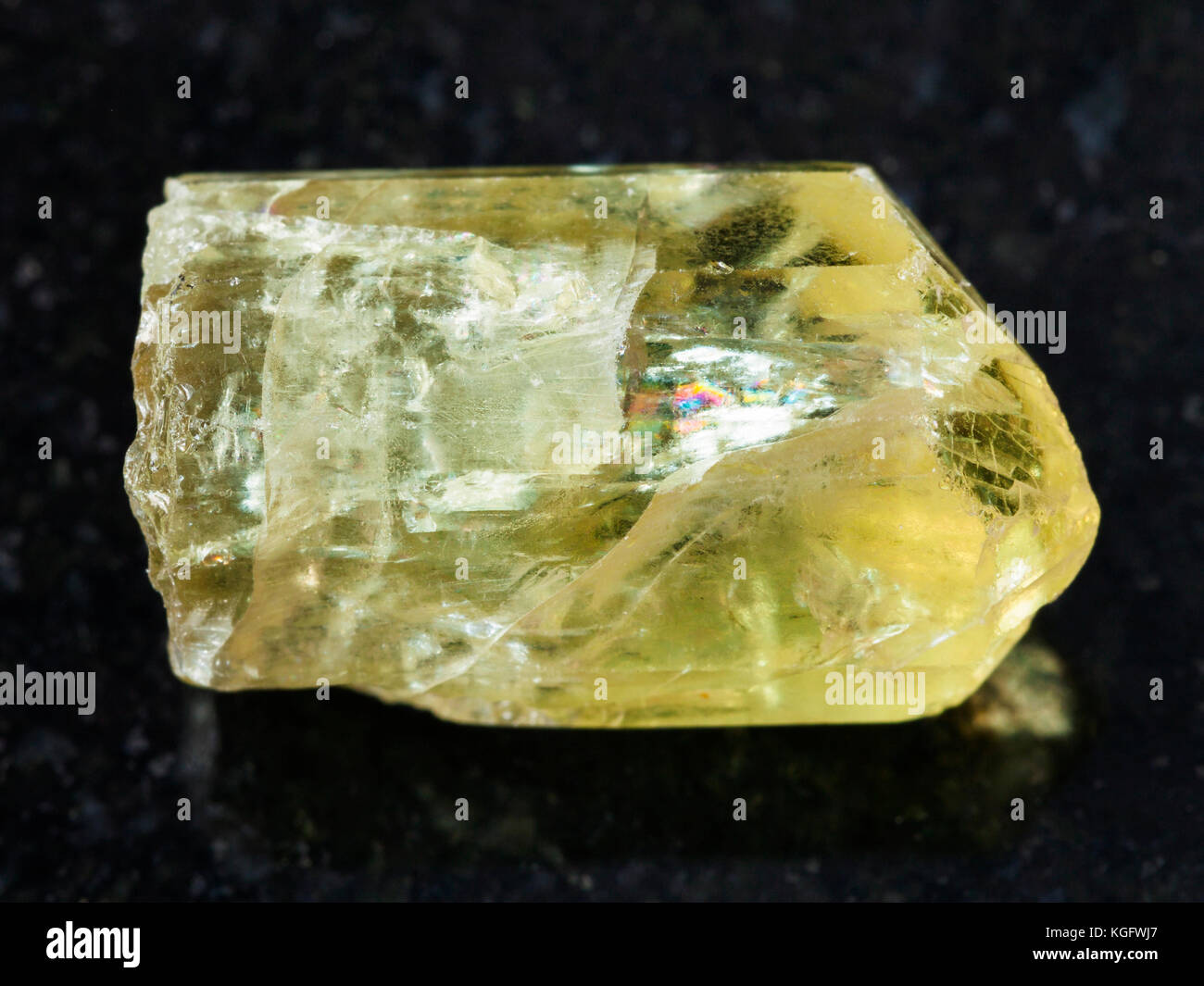 Macro Shooting Of Natural Mineral Rock Specimen Crystal Of Yellow Apatite Gemstone On Dark Granite Background From Mexico Stock Photo Alamy Macro Shooting Of Natural Mineral Rock Specimen Crystal Of Yellow Apatite Gemstone On Dark Granite Background From Mexico Stock Photo Alamy