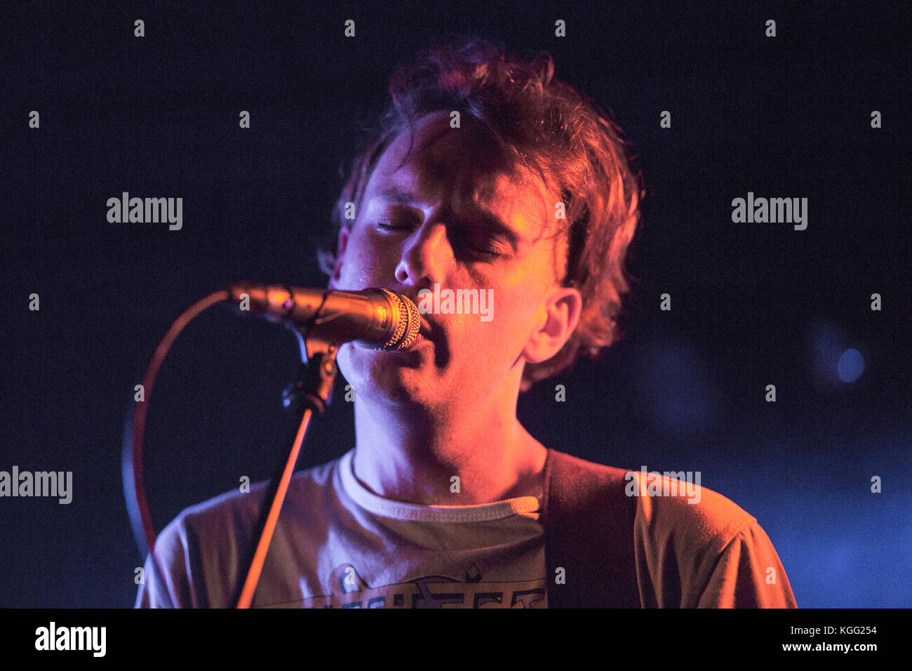 The Australian dream pop band Methyl Ethel performs a live concert at ...