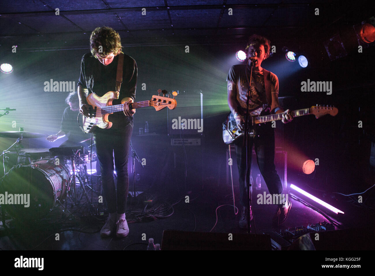 The Australian dream pop band Methyl Ethel performs a live concert at