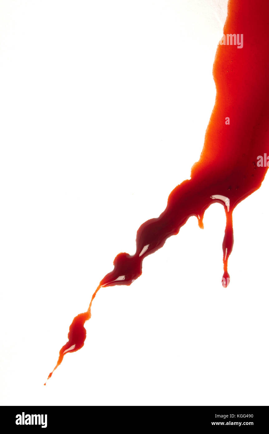 Blood spatter white background hi-res stock photography and images - Alamy