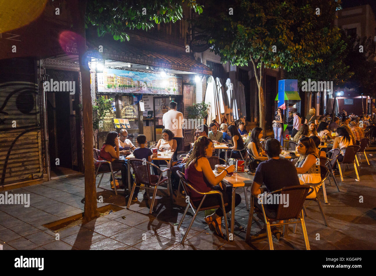 Taberna Miami Tapas Bar Calle San Jacinto Triana Seville Andalucia Spain Stock Photo Alamy