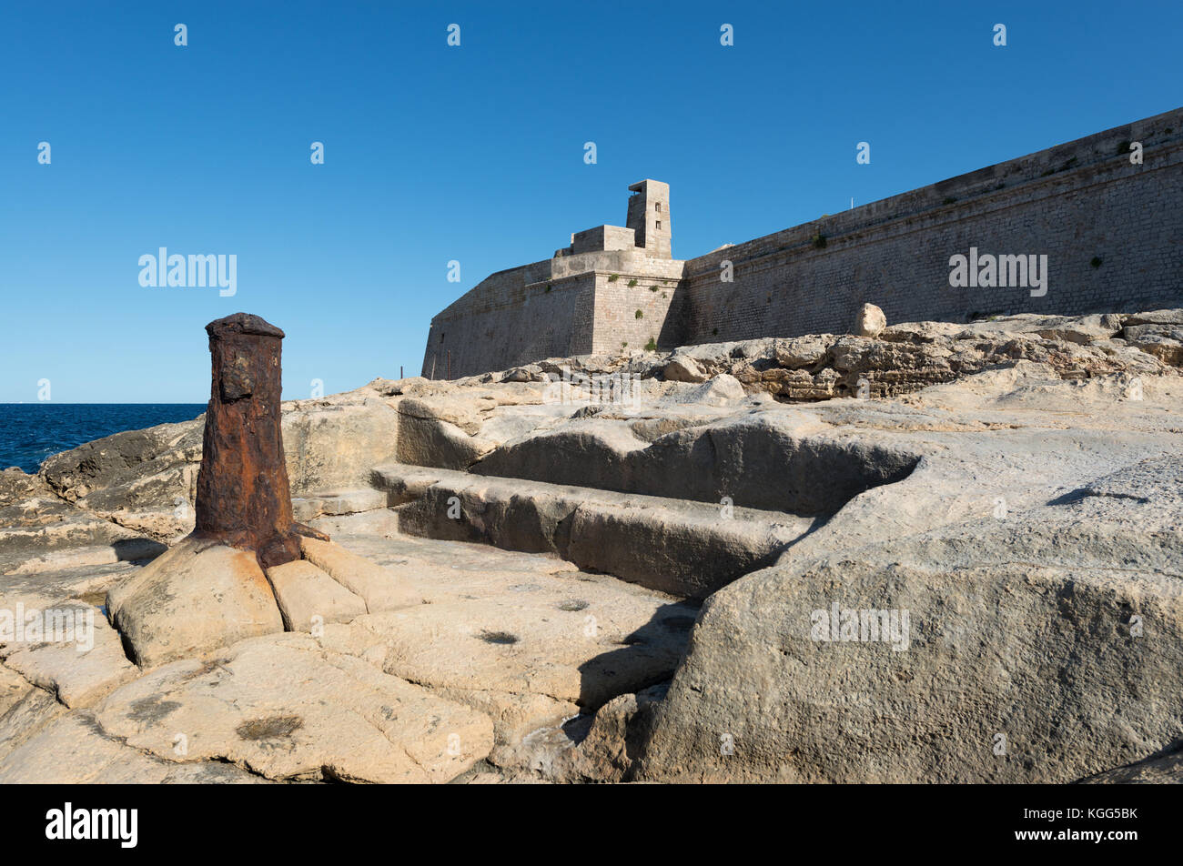 Fort Saint Elmo (Malta) Stock Photo