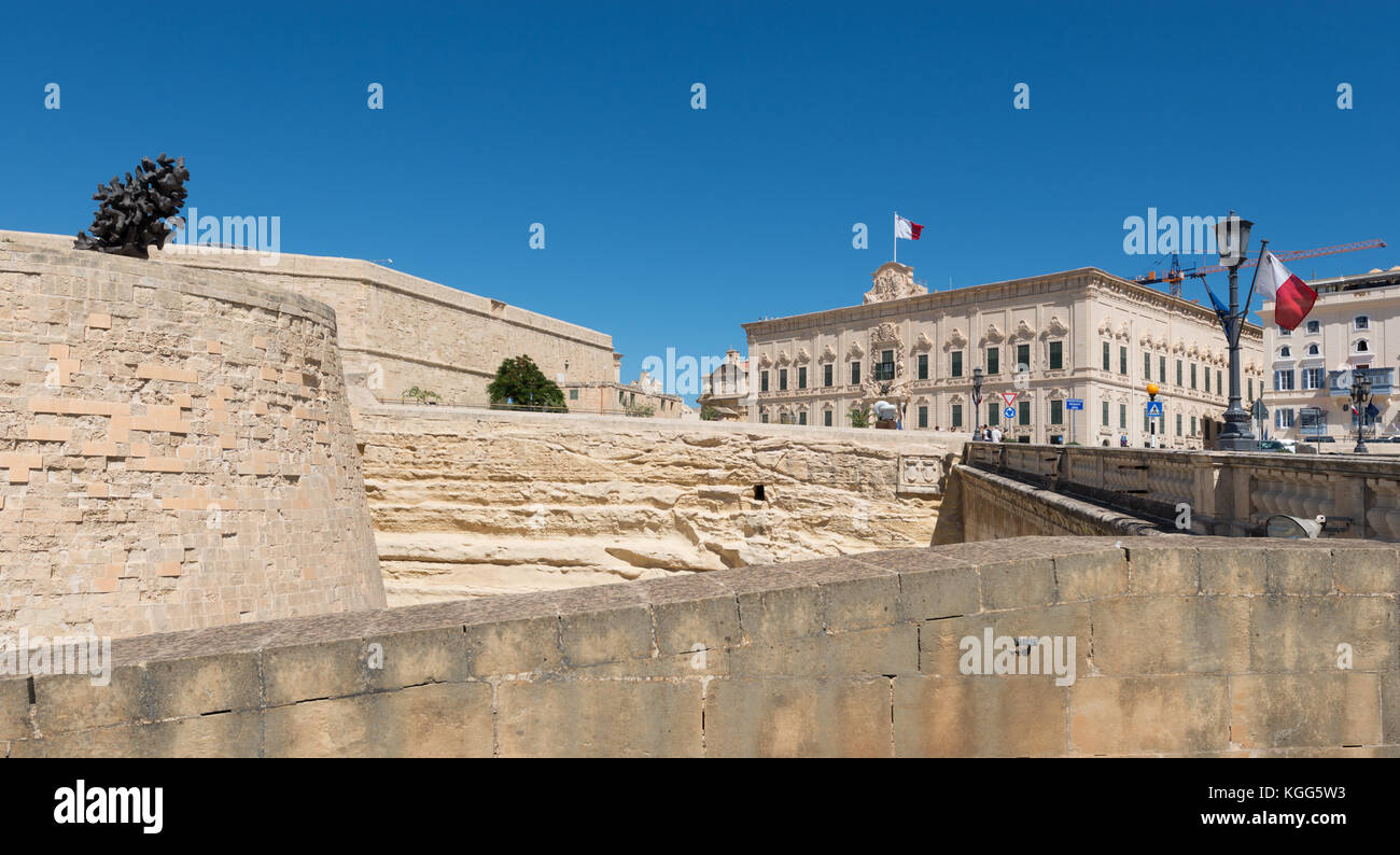 Valletta (Malta) Stock Photo