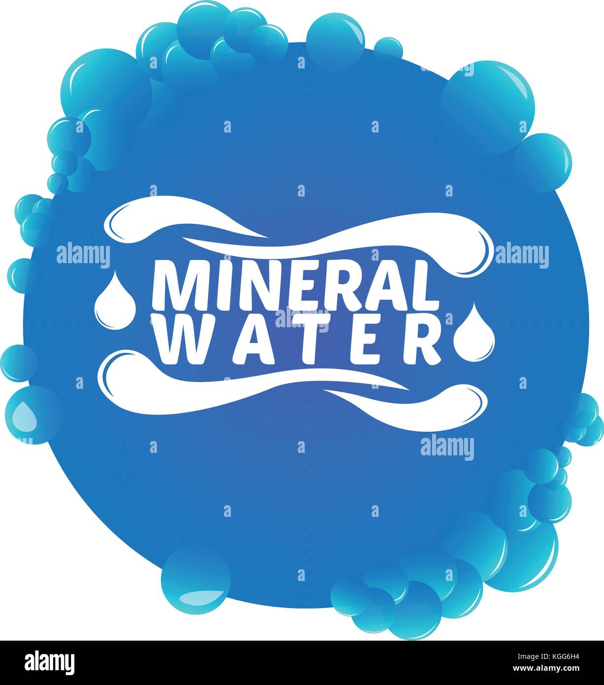 Mineral water label Stock Vector Image & Art - Alamy