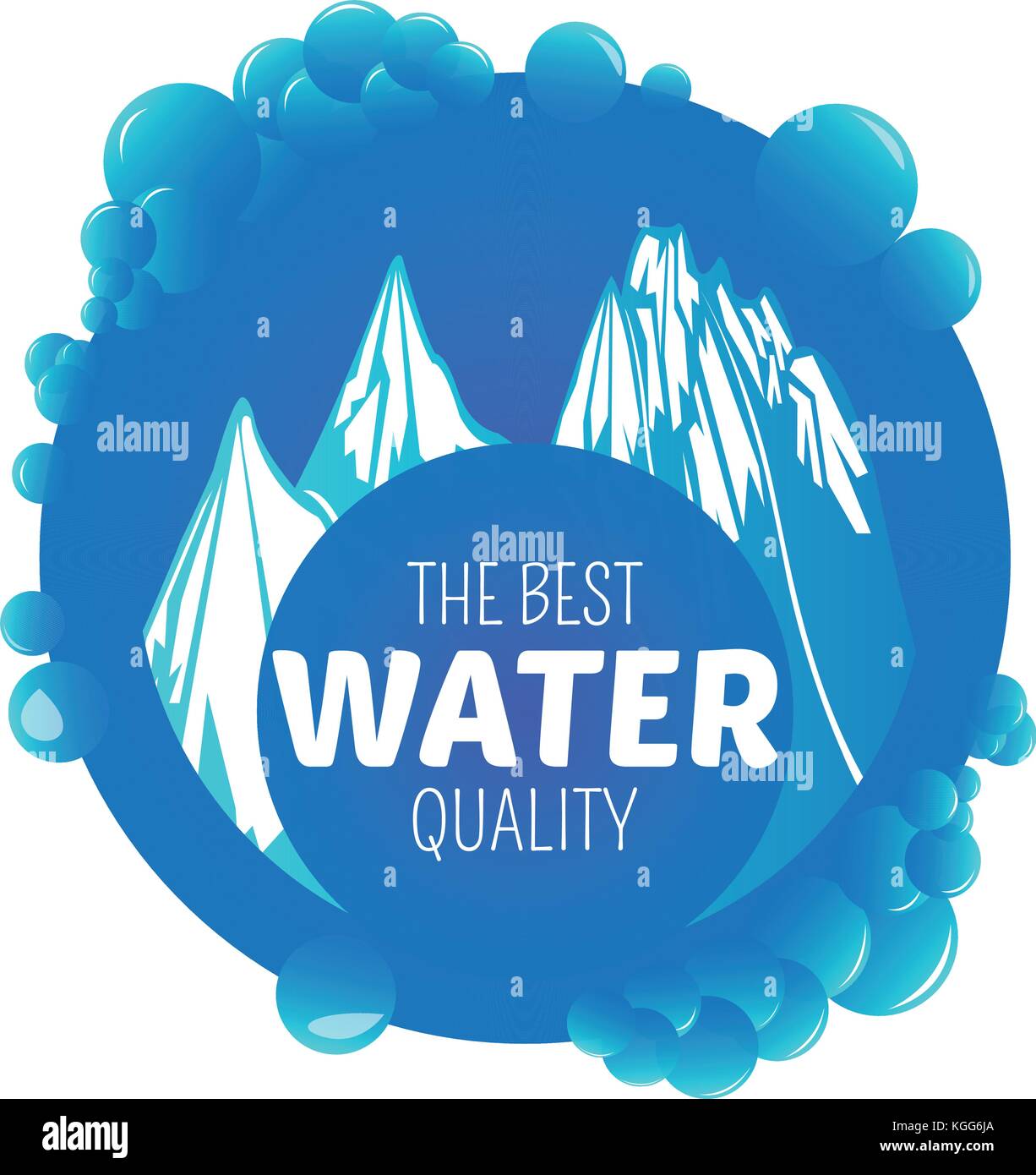 Mineral water label Stock Vector Image & Art Alamy