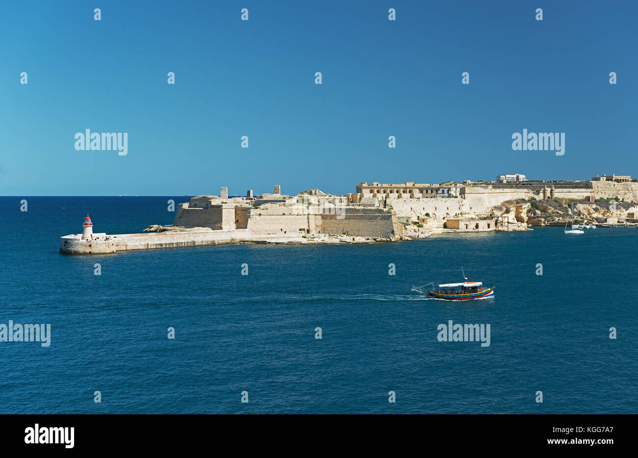 Fort Ricasoli (Malta) Stock Photo