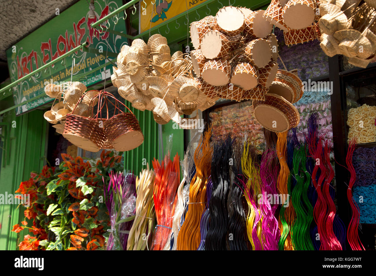 Colombo Sri Lanka Bankshall Street Garden Flower and Arti Flower Shops