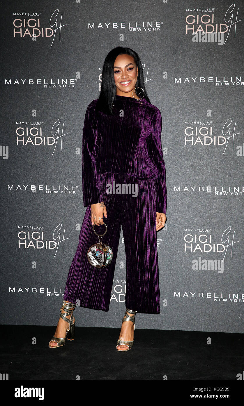 Karis anderson attends gigi hadid maybelline launch party hotel gigi hi