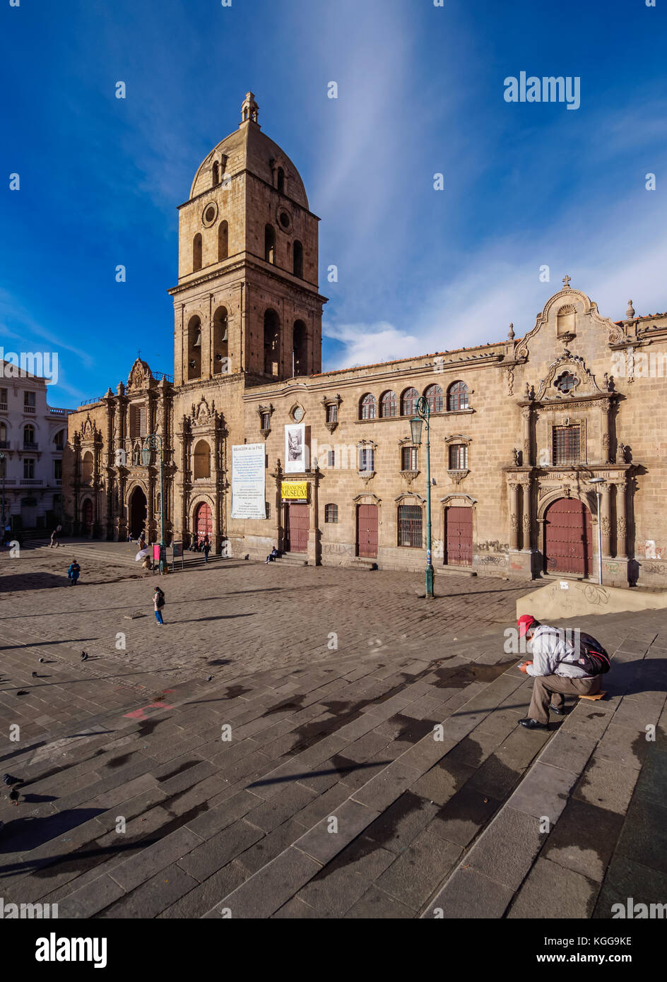 Basilica san francisco la paz hi-res stock photography and images - Alamy