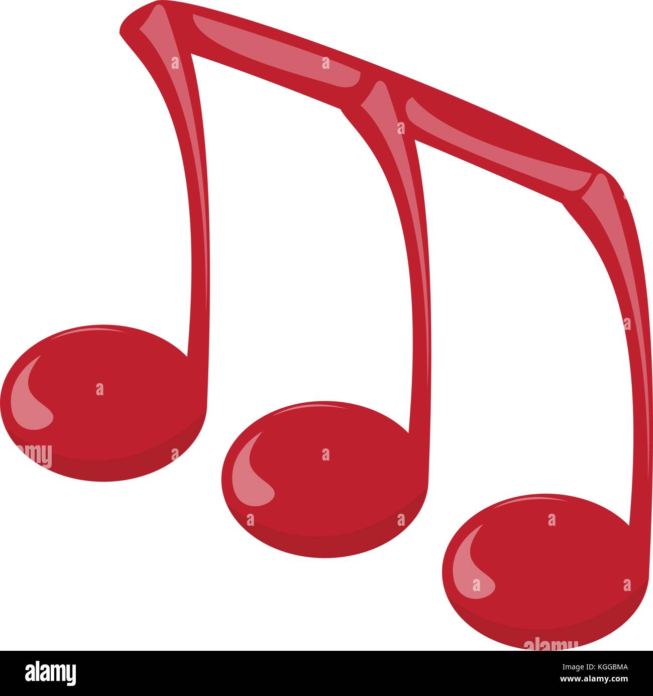 Comic musical note Stock Vector Image & Art - Alamy