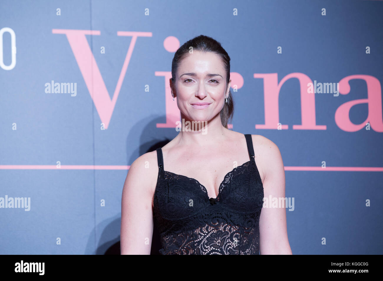 Roma, Italy. 07th Nov, 2017. Italian actress Eleonora Sergio during the