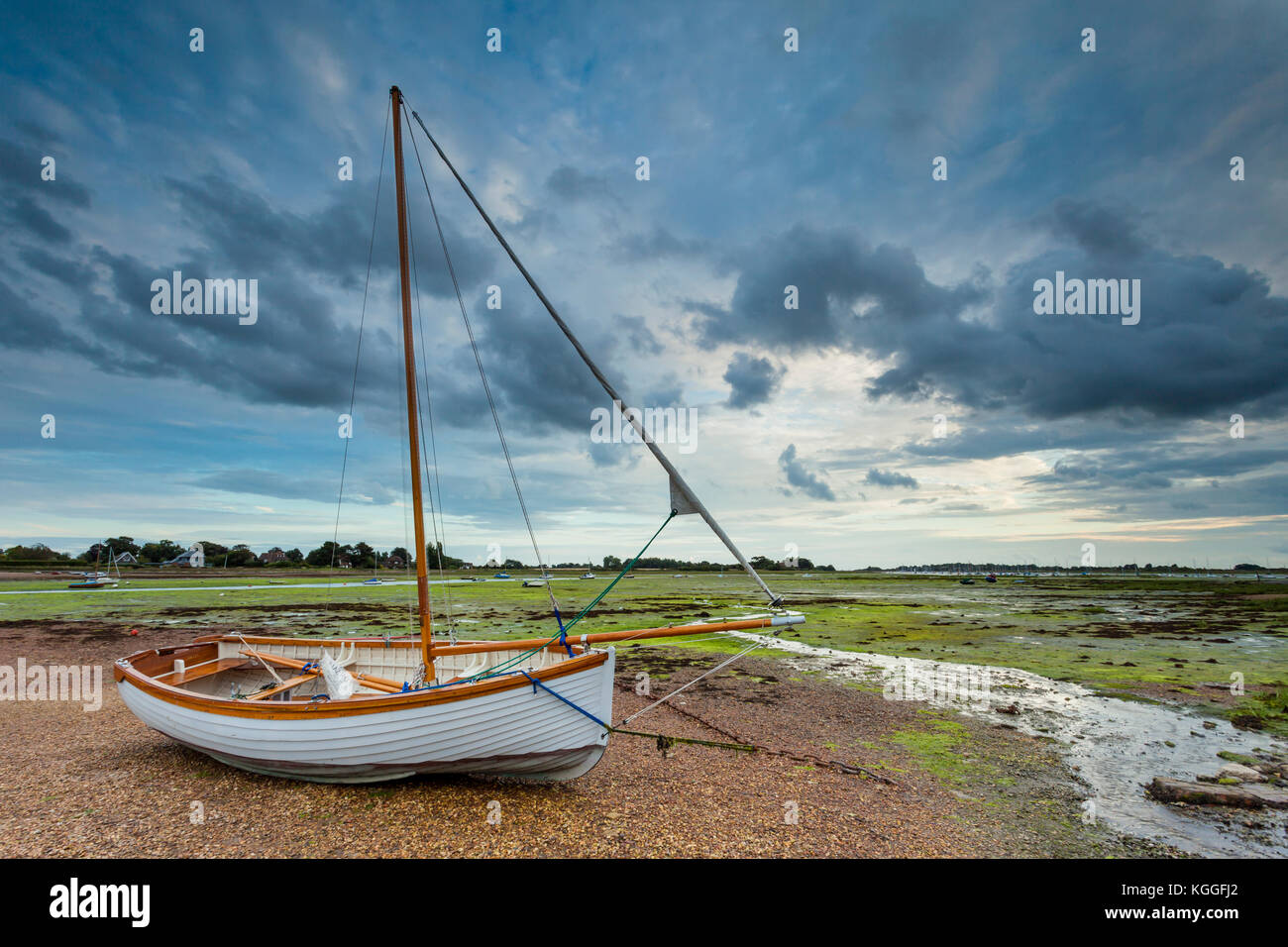 Bosham Harbour, part of Chichester Harbour, West Sussex, England Stock