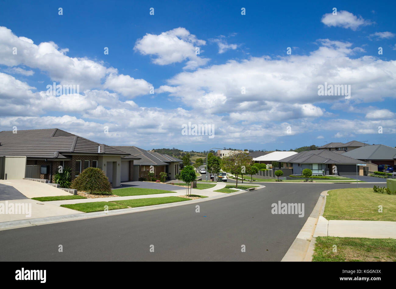 Residential area in Mount Annan, NSW, Australia Stock Photo Alamy Residential area in Mount Annan, NSW, Australia Stock Photo Alamy