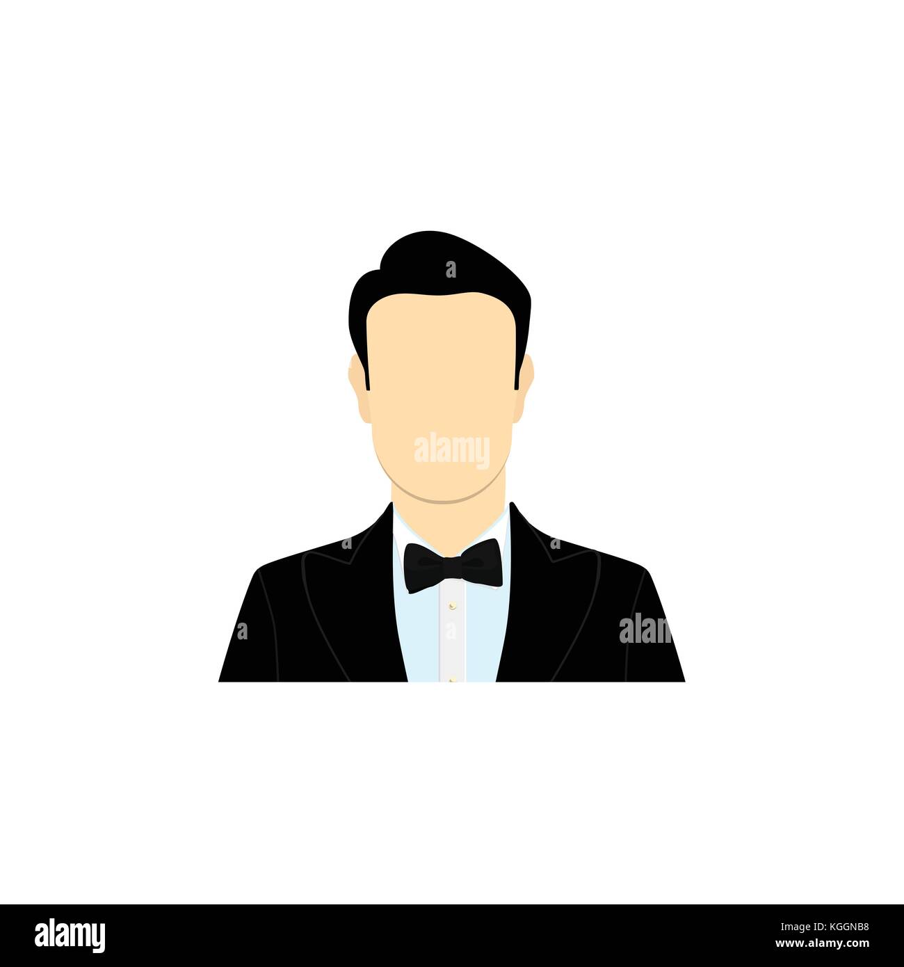 Working people business man avatar icon. Vector illustration of flat design  character. Businessman in suit Stock Vector Image & Art - Alamy