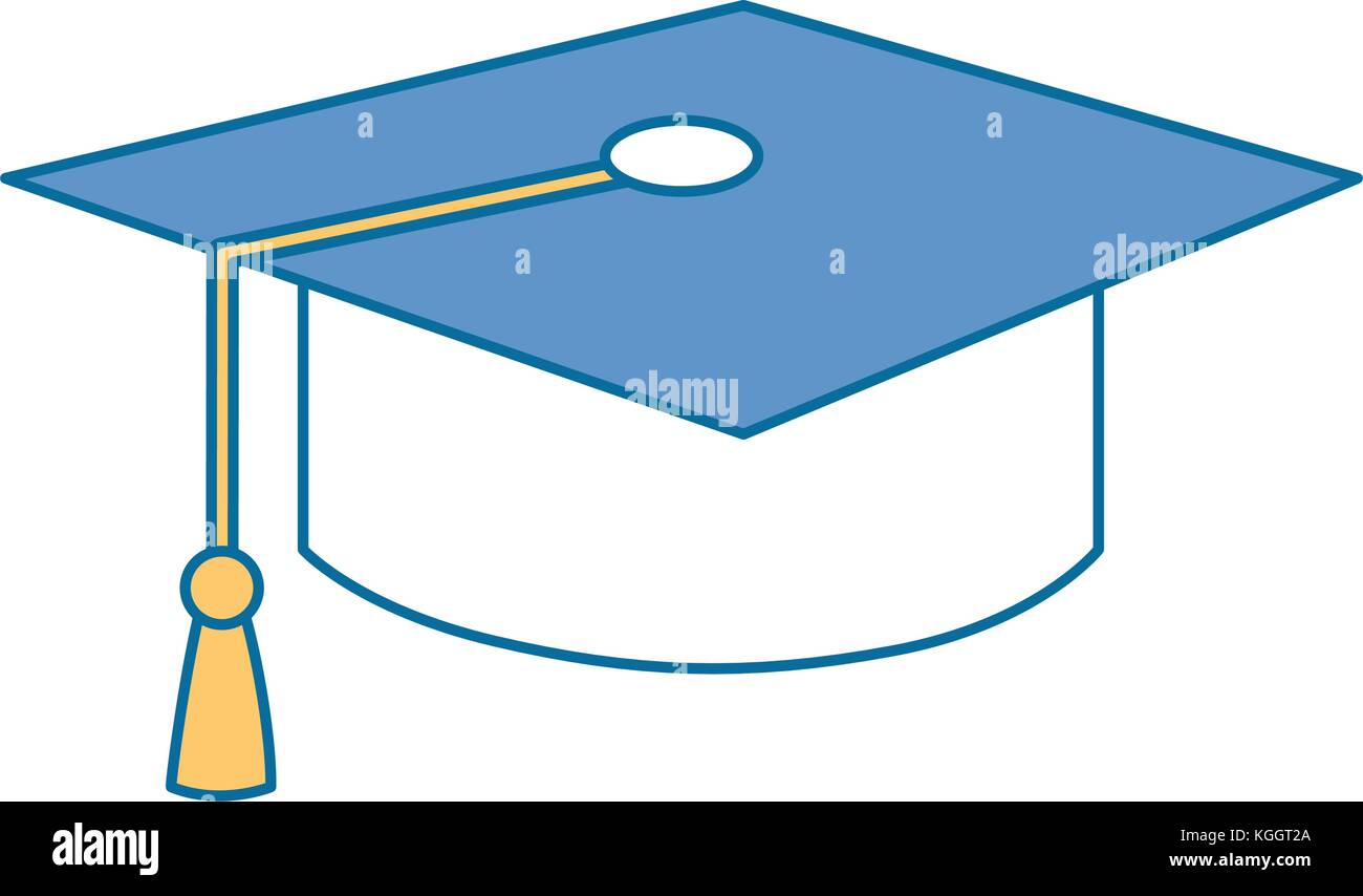 hat graduation isolated icon vector illustration design Stock Vector ...