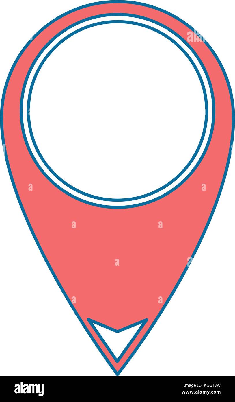 pin pointer location icon vector illustration design Stock Vector Image ...