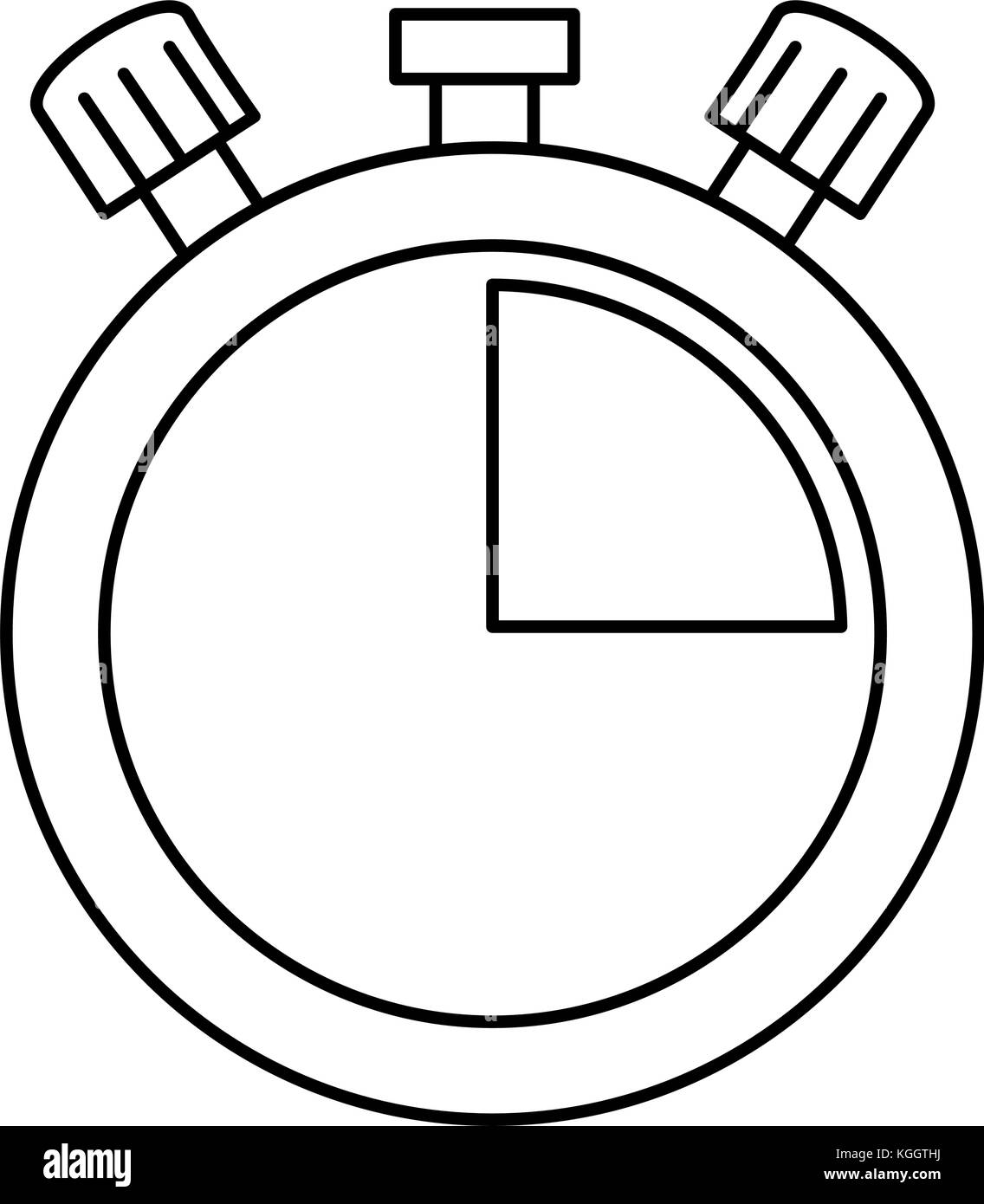 chronometer timer isolated icon Stock Vector Image & Art - Alamy