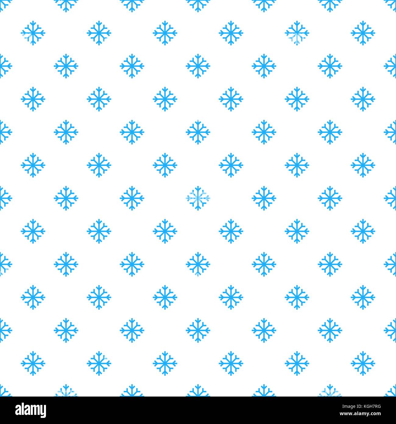 Snowflake Seem Less Background Winter snowflake seamless background. vector illustration pattern Stock ...
