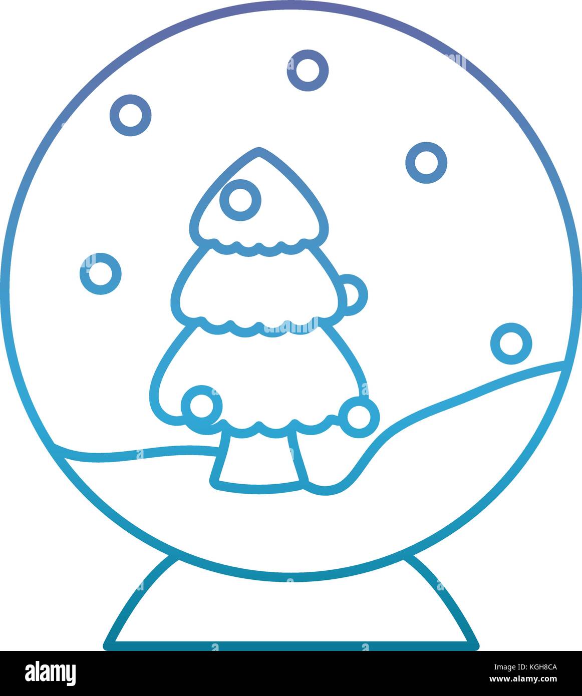 decorative christmas ball icon Stock Vector Image & Art - Alamy
