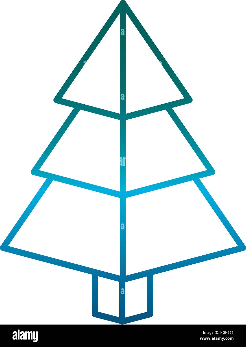 christmas tree icon Stock Vector Image & Art - Alamy