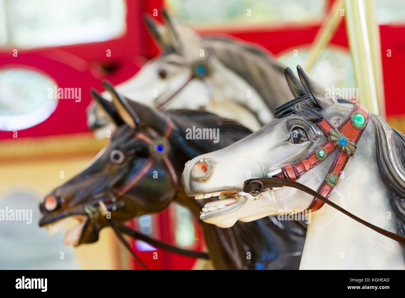 Carousel horse fair ground ride hi-res stock photography and images - Alamy