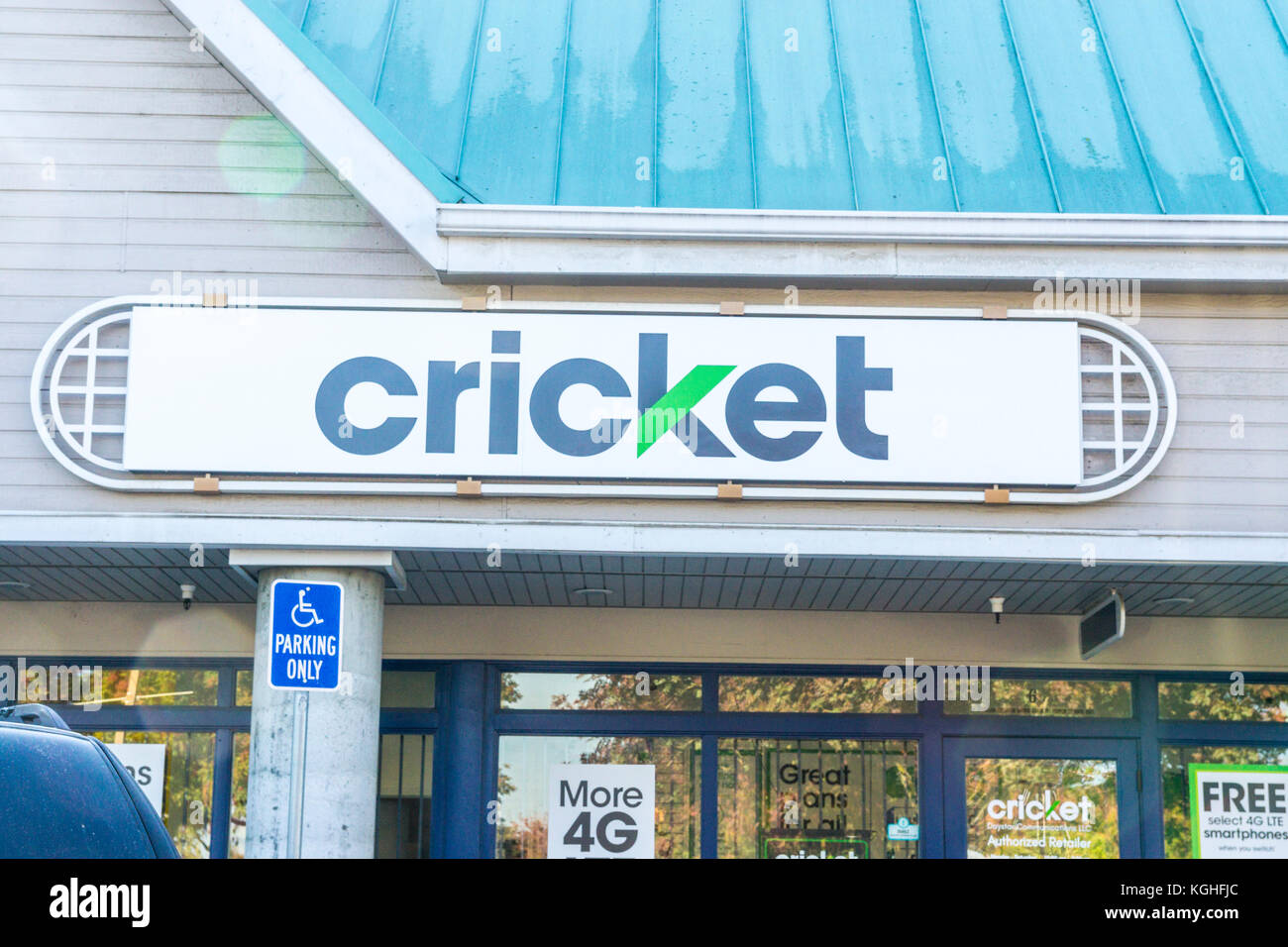 A Cricket wireless store in Modesto California a subsidiary of AT&T