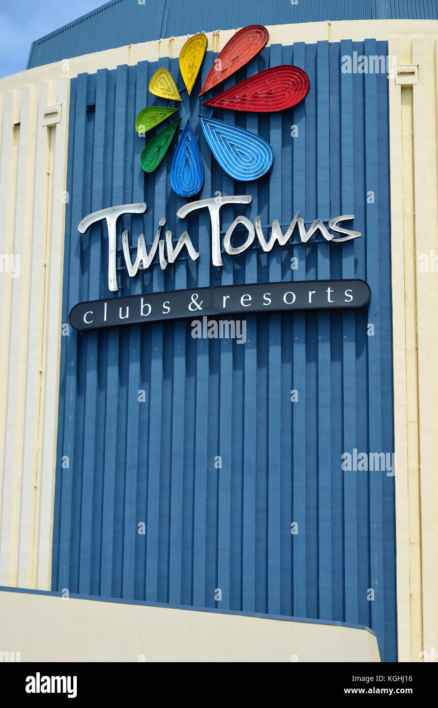 Twin Towns hotel, motel, resort and entertainment centre on the NSW/QLD