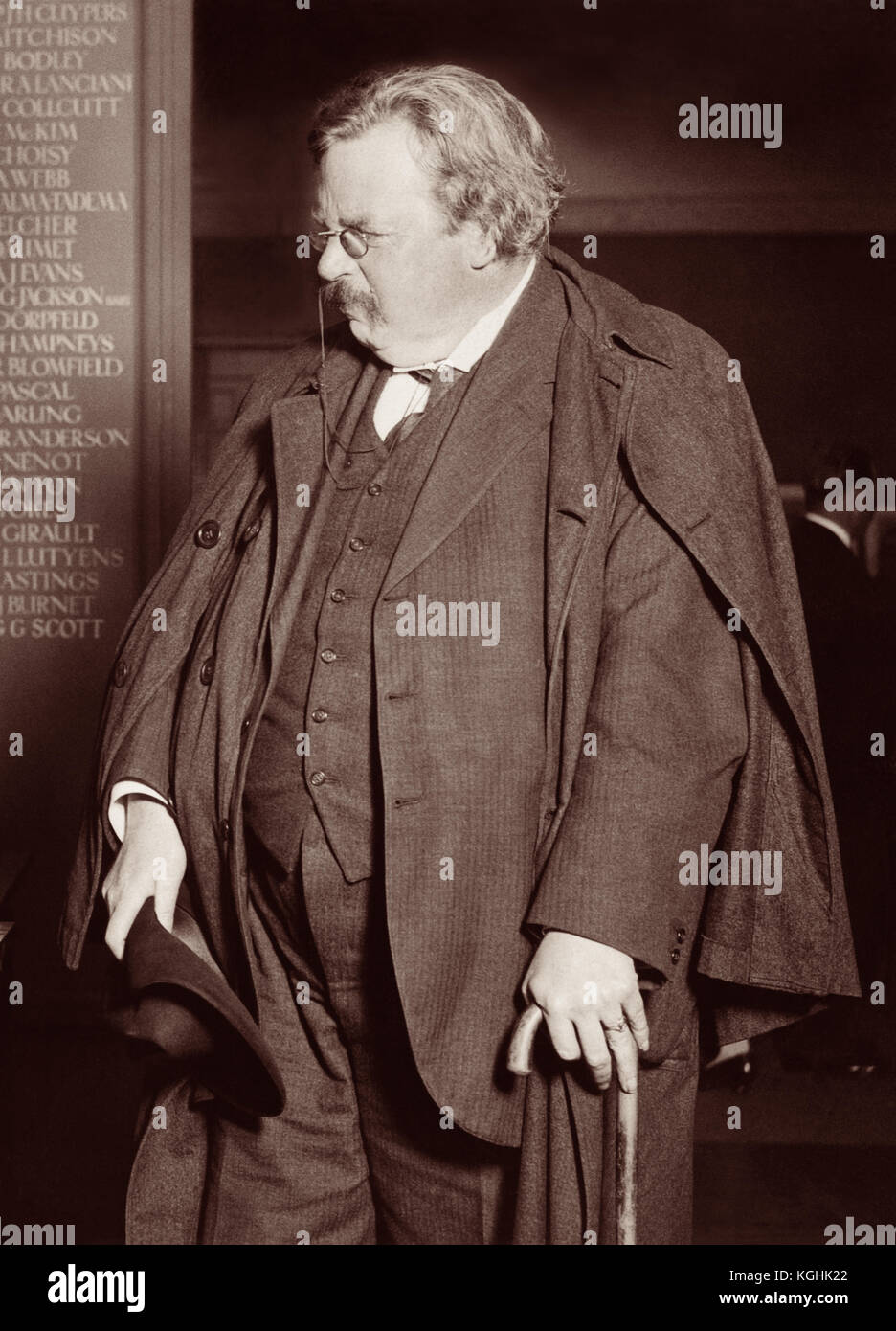 Gilbert Keith Chesterton 1874 1936 Known As G K Chesterton