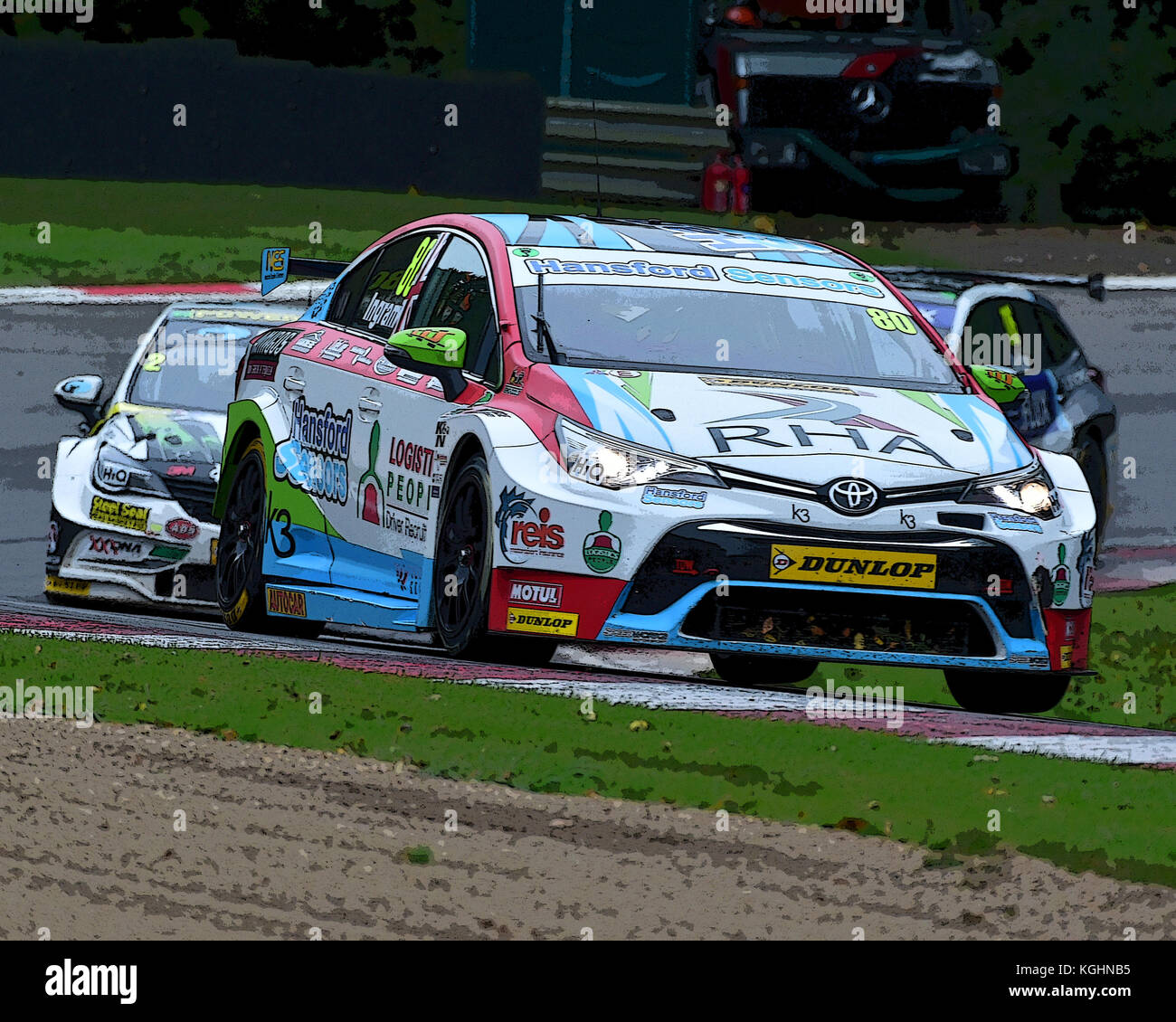 Tom Ingram, Toyota Avensis, BTCC Championship, BTCC Brands Hatch