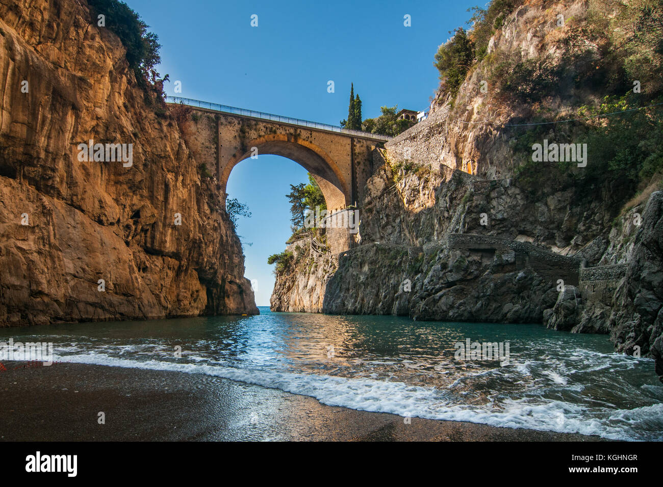 A View Of The Fiordo Of Furore In Furore Italy Furore