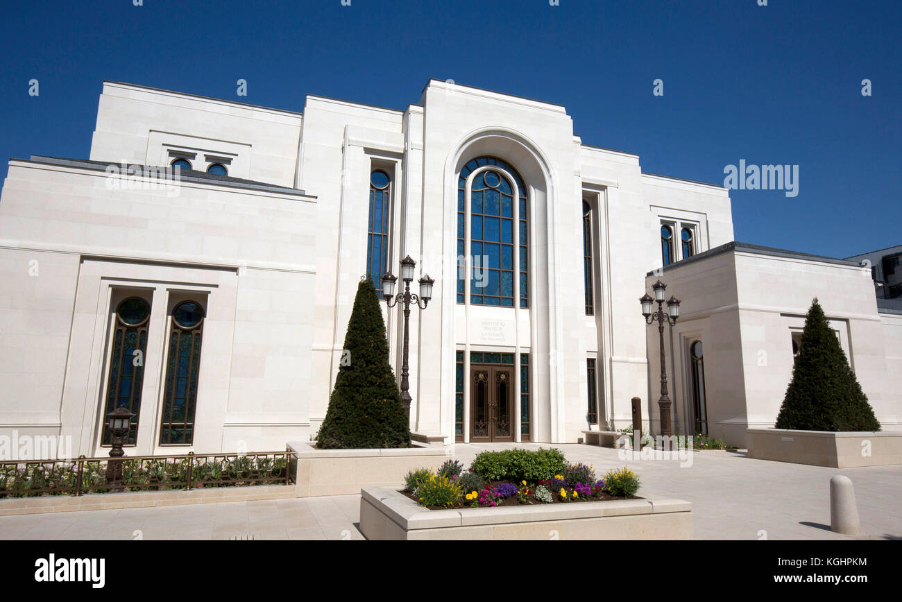 Temple mormon de l'eglise de Jesus Christ des Saints des Derniers Jours