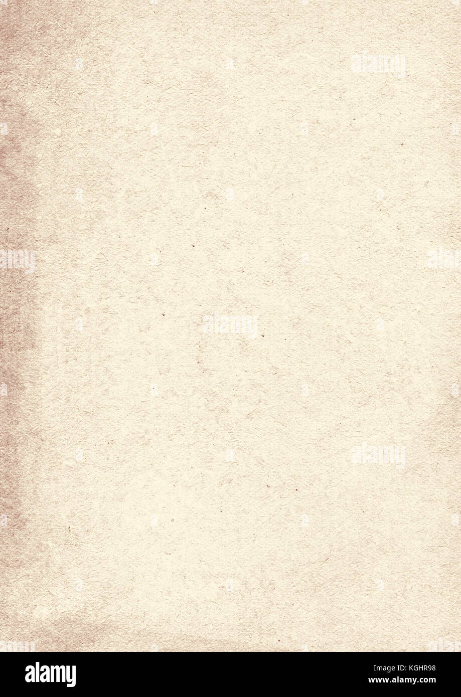 The blank vertical beige grunge old classic texture paper sheet background Stock Photo