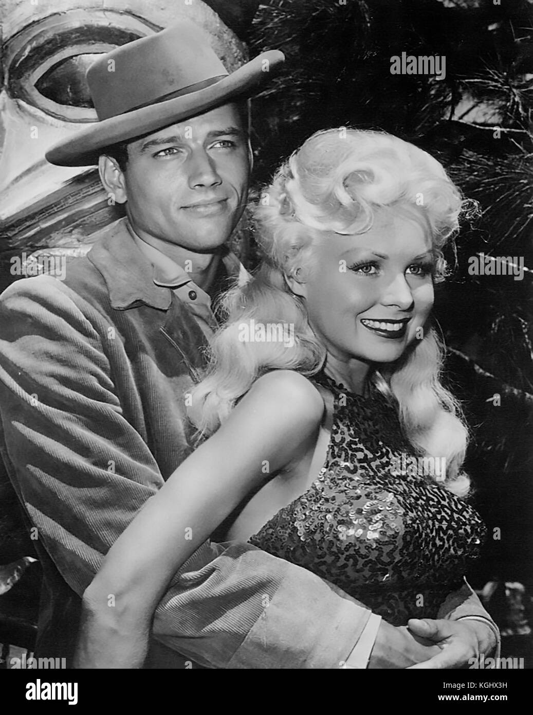 KLONDIKE  MGM TV series 1960-61 with Joi Lansing and Ralph Taeger Stock Photo