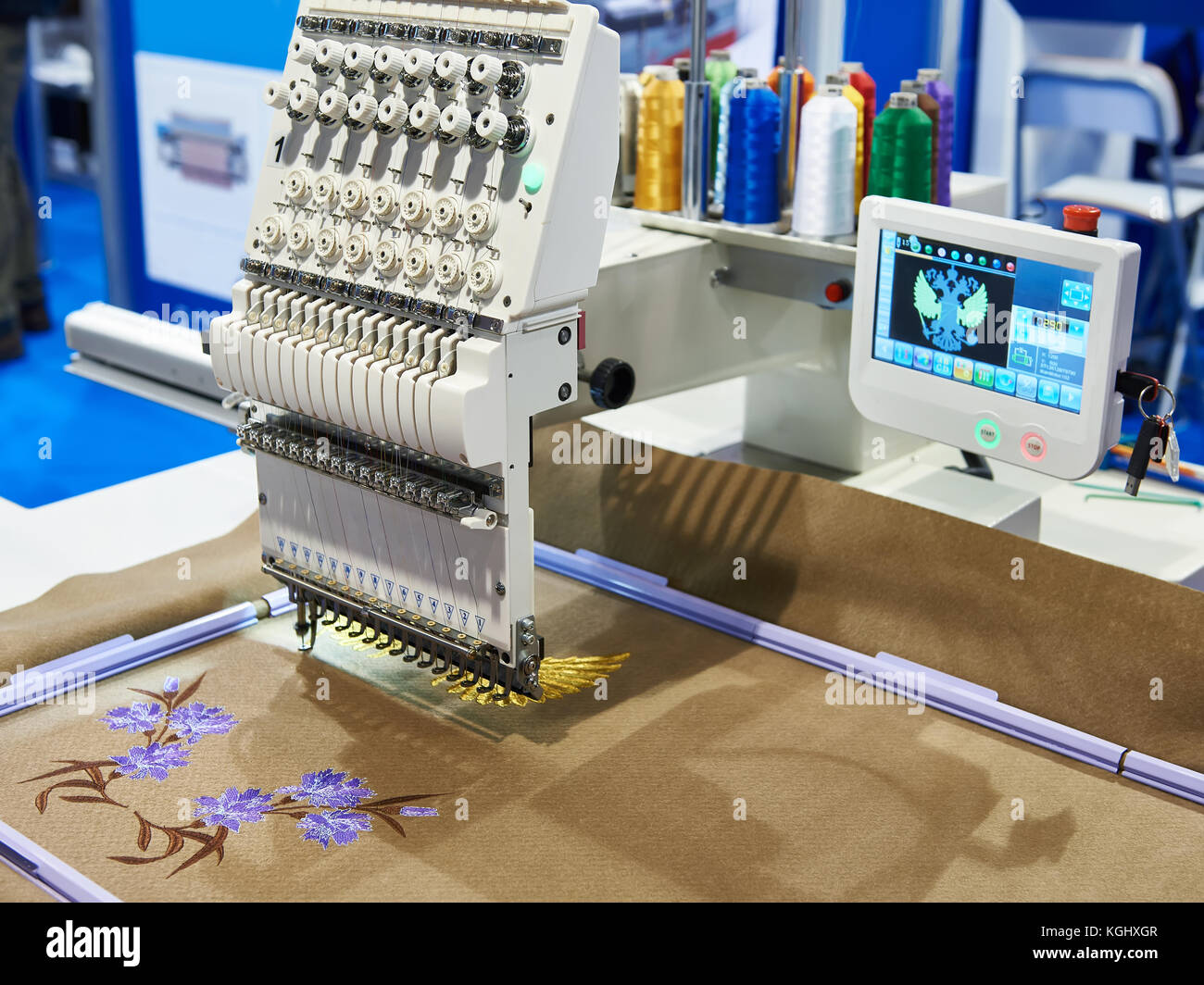 Machine embroidery hires stock photography and images Alamy