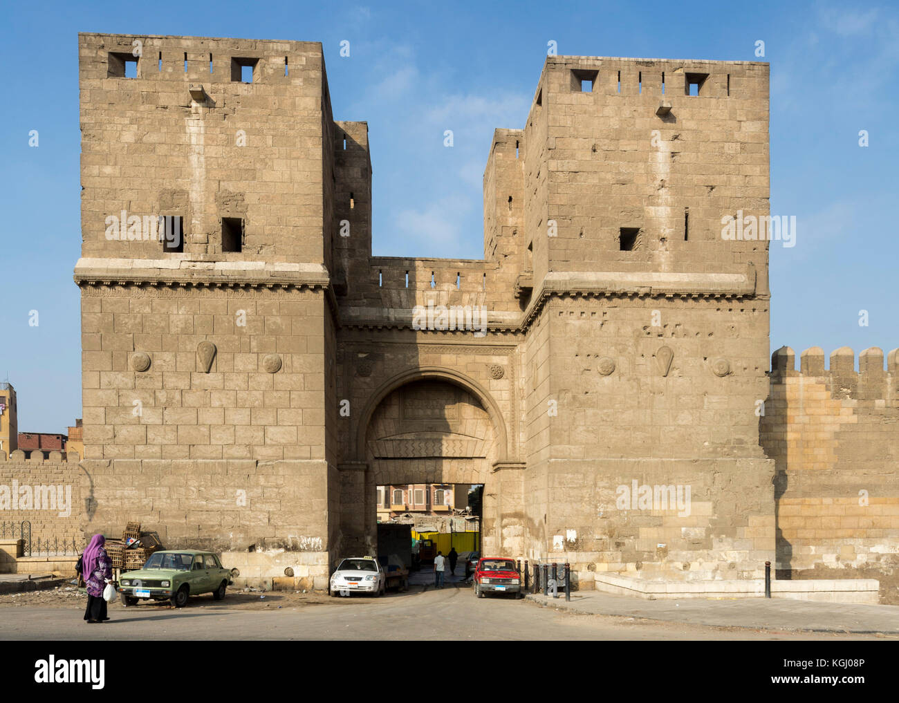 Bab al-Nasr, Cairo, Egypt Stock Photo