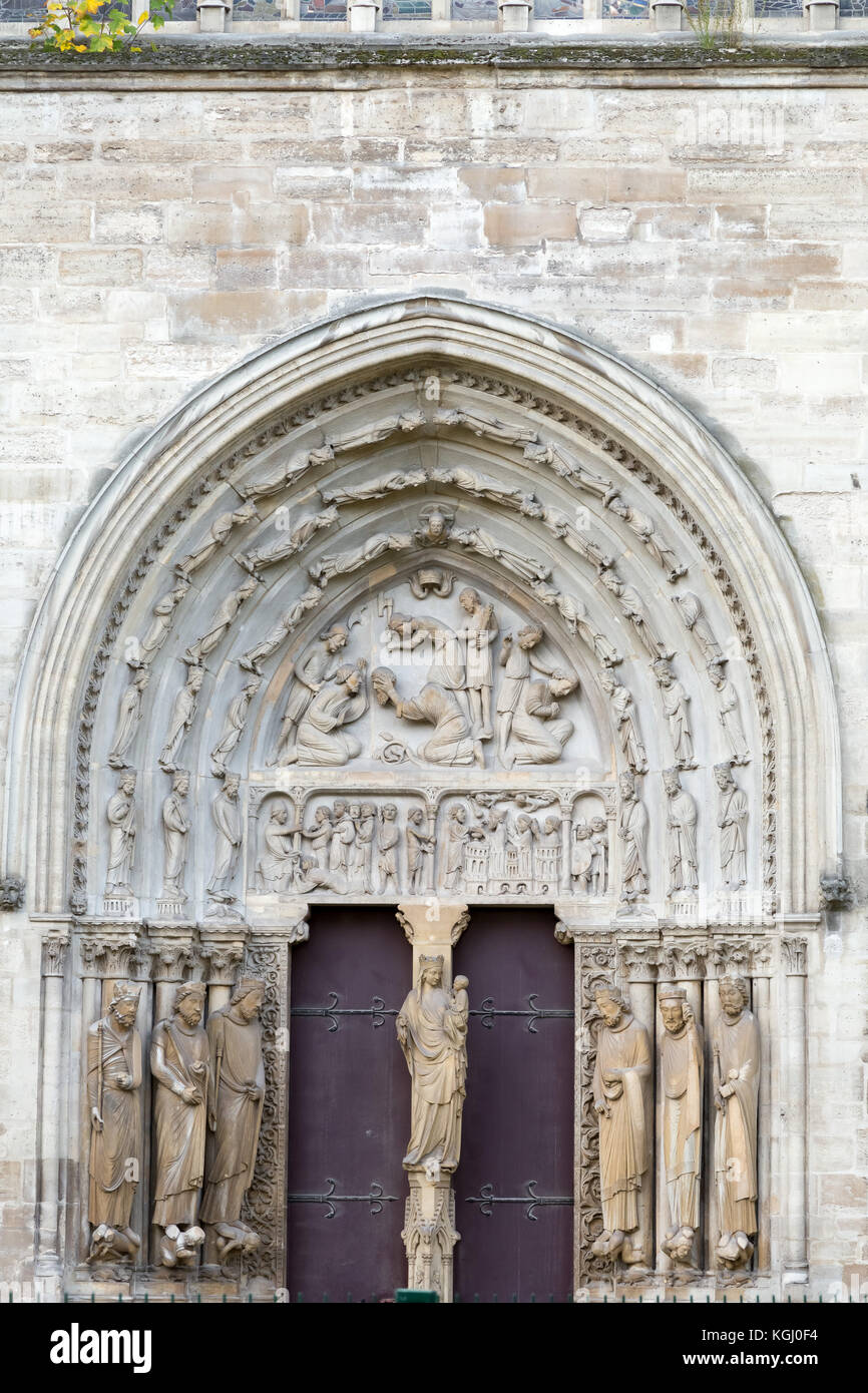 View of Basilica of Saint Denis (Basilique SaintDenis) Paris France Stock Photo Alamy