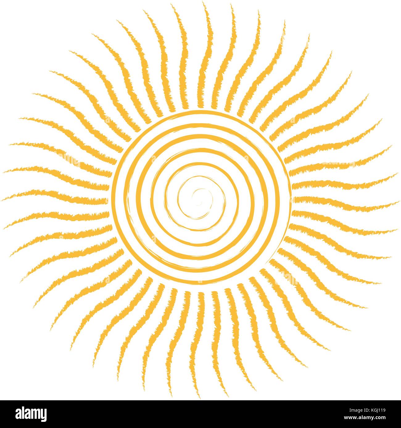 Isolated sun icon Stock Vector Image & Art - Alamy