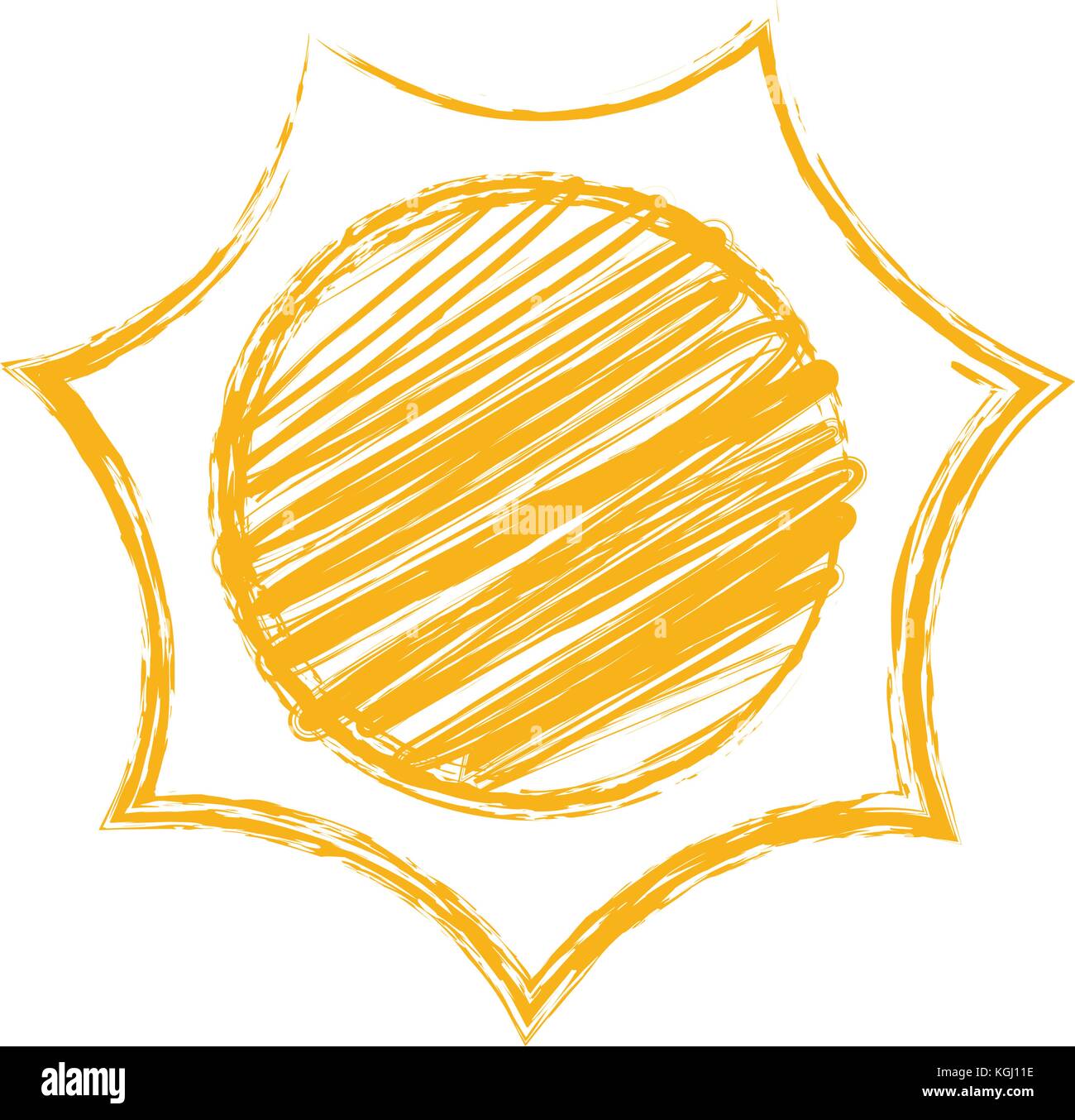 Isolated sun icon Stock Vector Image & Art - Alamy