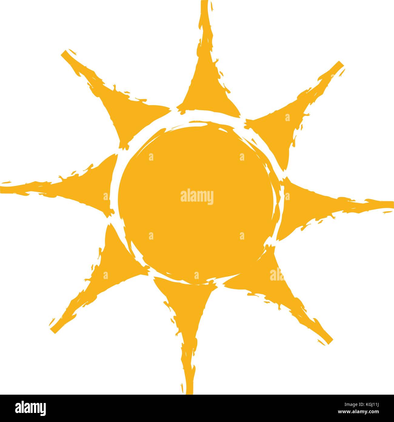 Isolated sun icon Stock Vector Image & Art - Alamy
