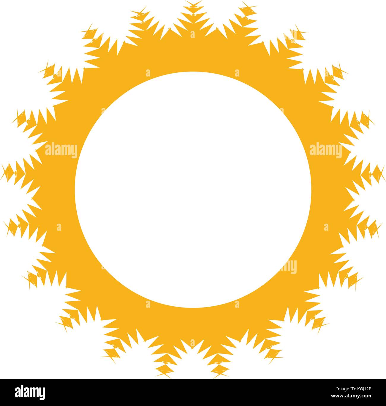 Isolated sun icon Stock Vector Image & Art - Alamy