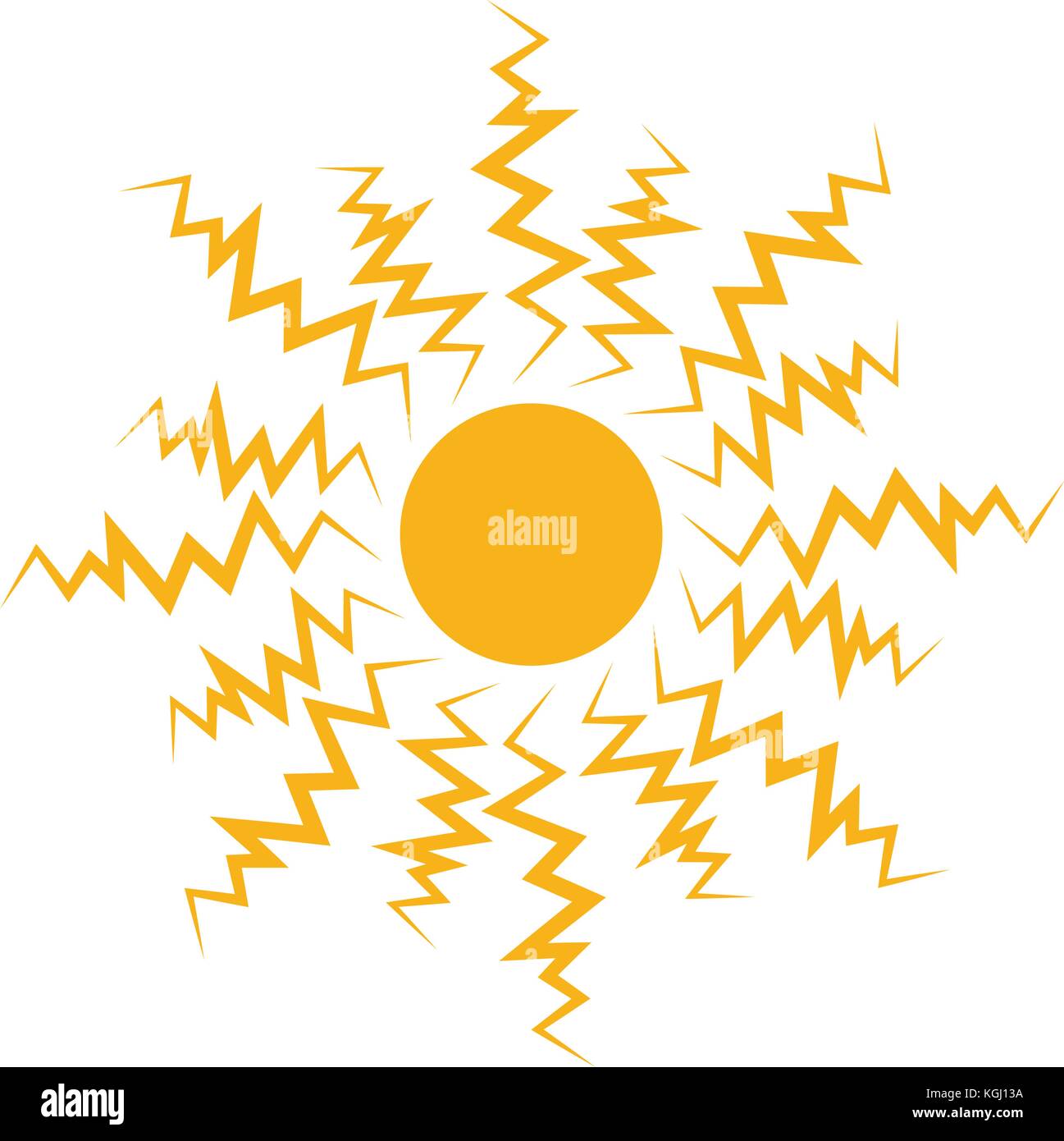 Isolated sun icon Stock Vector Image & Art - Alamy