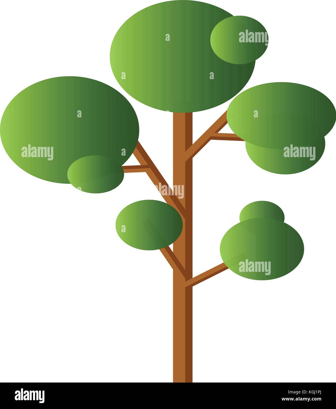Isolated tree illustration Stock Vector Image & Art - Alamy