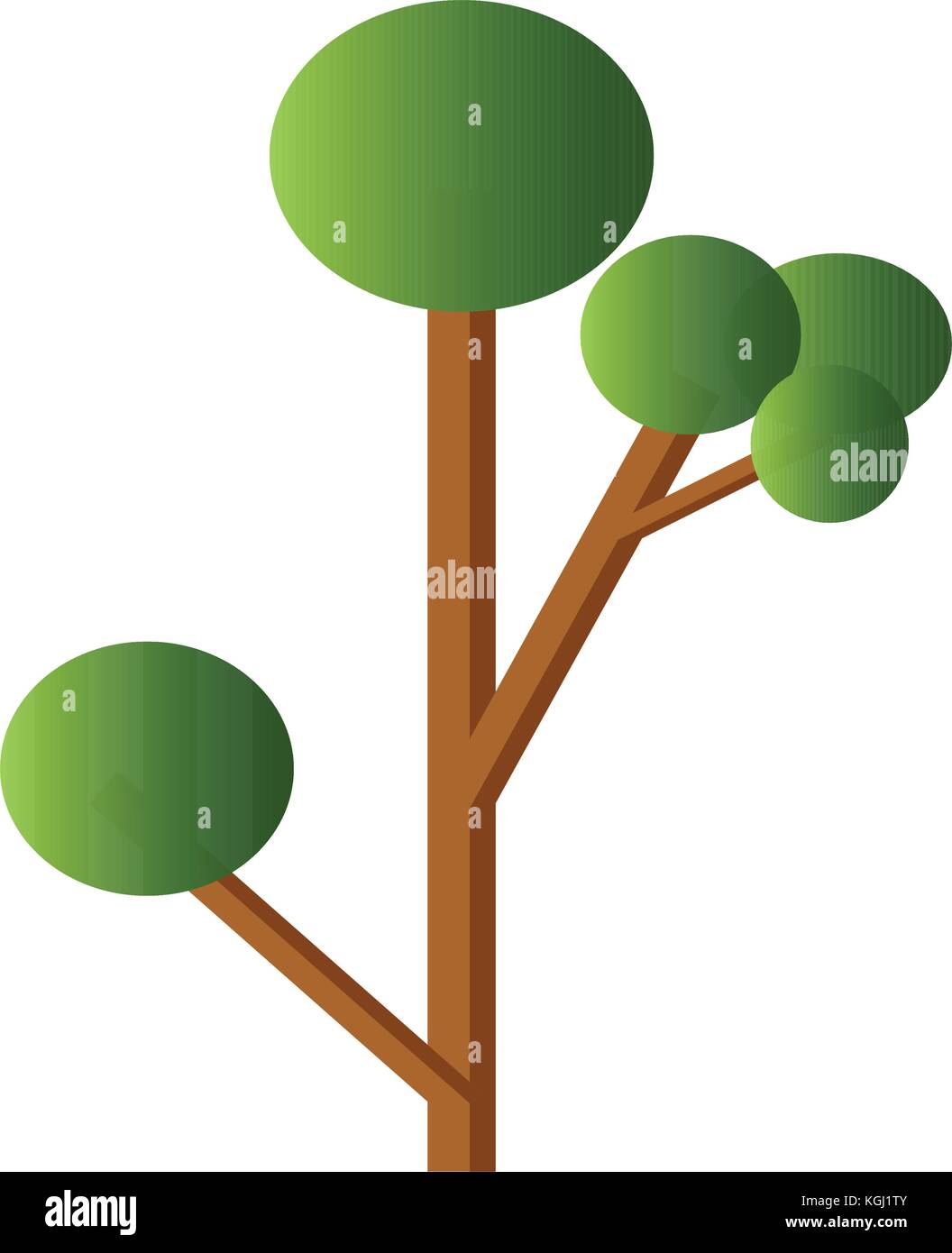 Isolated tree illustration Stock Vector Image & Art - Alamy