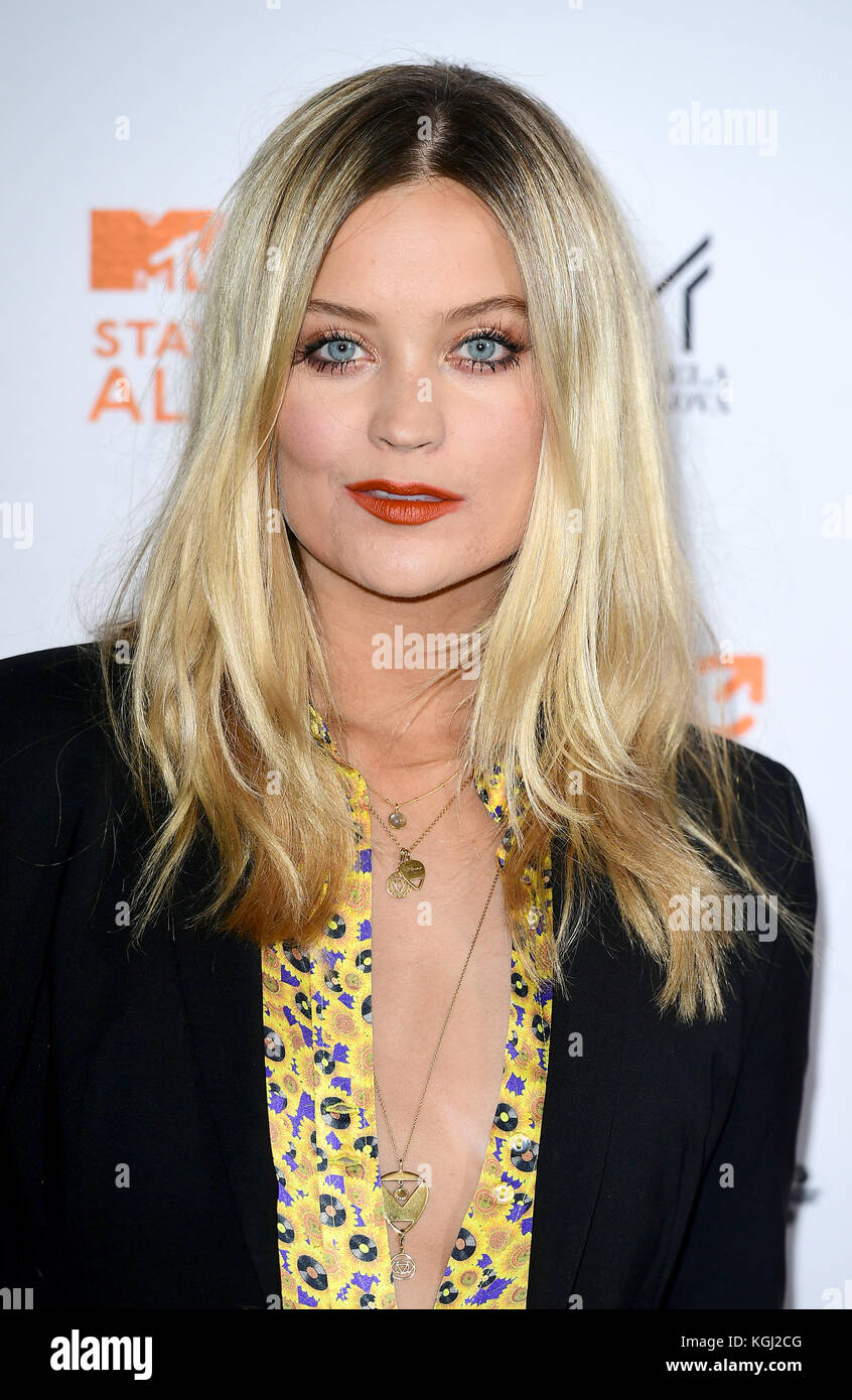 Laura Whitmore attending the MTV Staying Alive Gala held at 100 Wardour