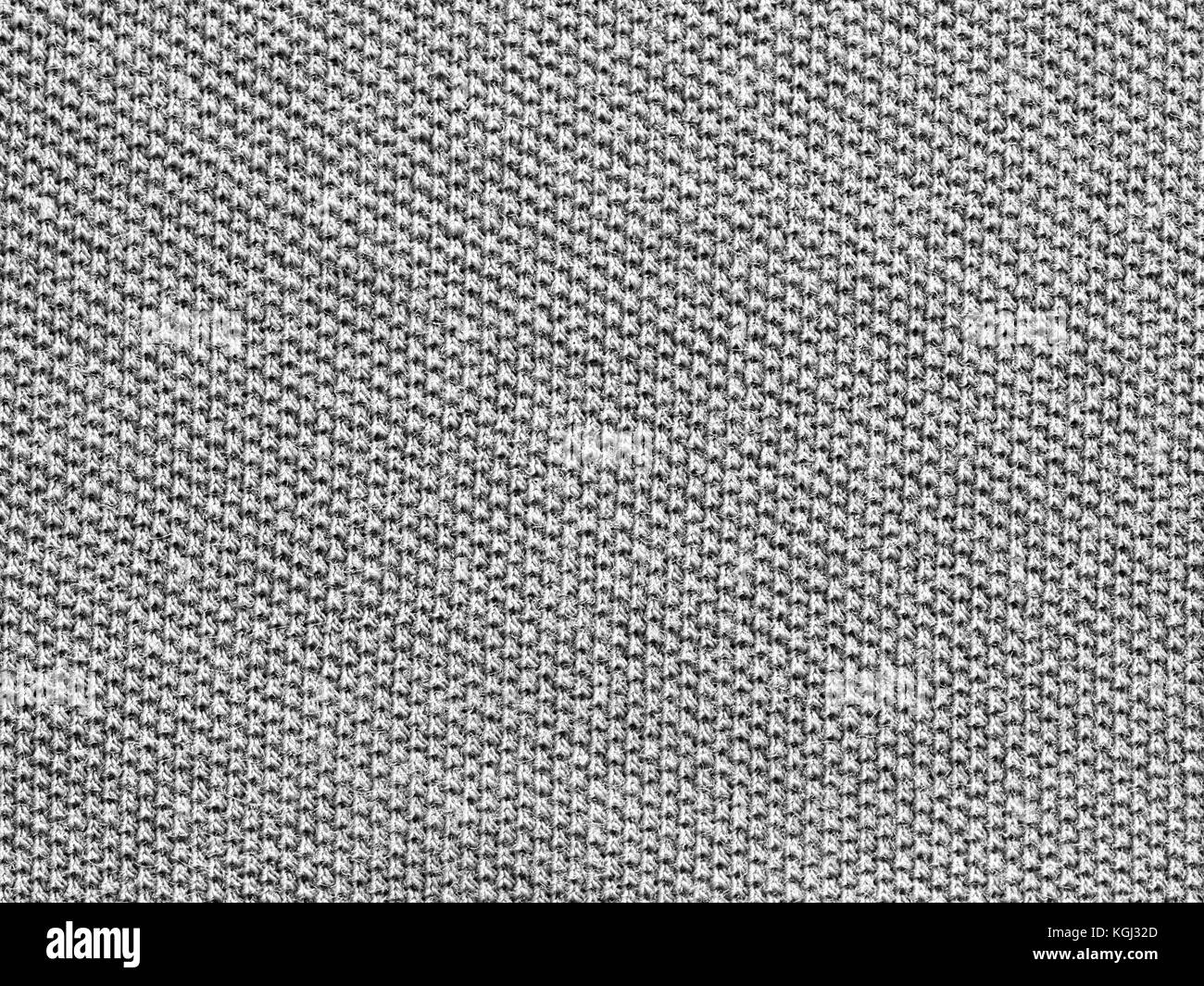 Knitted cloth texture Black and White Stock Photos & Images - Alamy