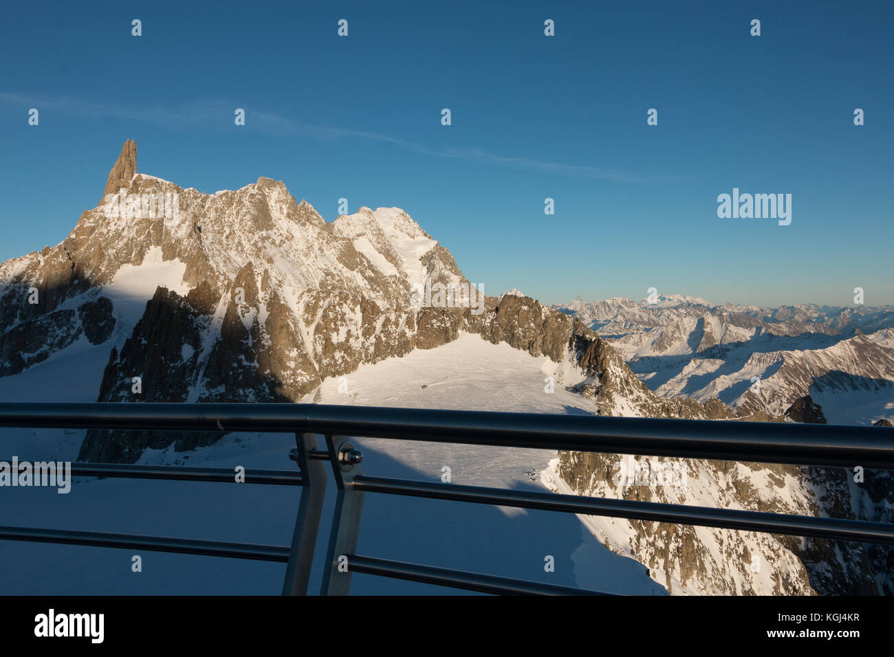 Skyway Monte Bianco Mont Blanc mountains alps Aosta Valley Italy ...