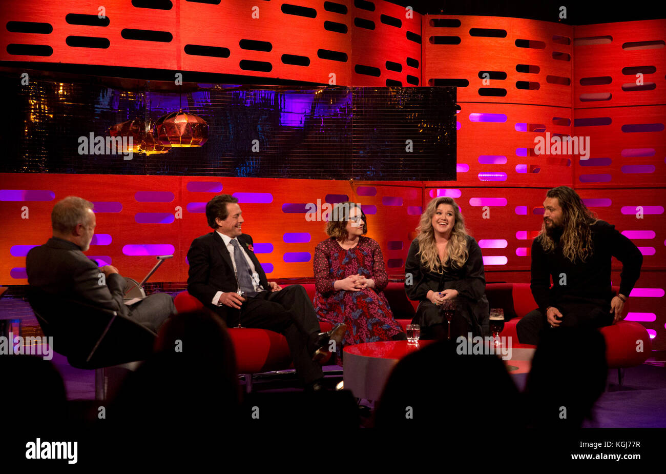 Hugh Grant During Filming Of The Graham Norton Show Stock Photos